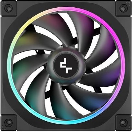 DEEPCOOL Ventilátor FL12 3v1, 3x120mm, ARGB, černá