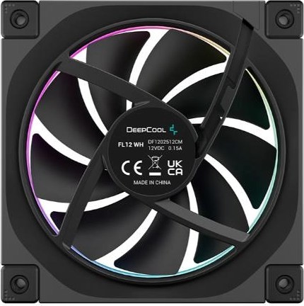 DEEPCOOL Ventilátor FL12 3v1, 3x120mm, ARGB, černá