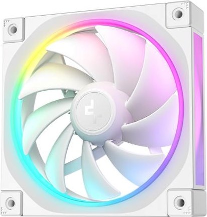 DEEPCOOL Ventilátor FL12 WH 3v1, 3x120mm, ARGB, bílá