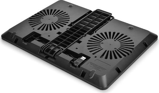 DEEPCOOL Chladící podložka U PAL, pod notebook, černá