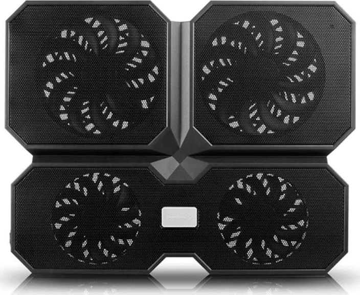 DEEPCOOL Chladící podložka Multi Core X6, pod notebook, černá