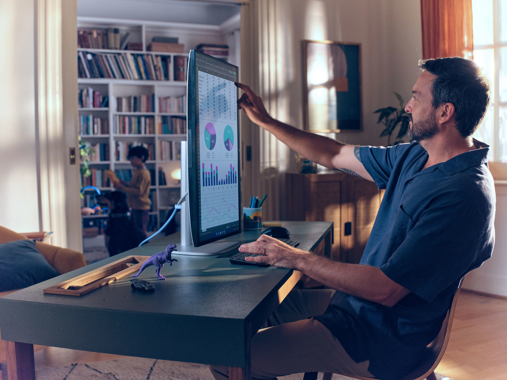 HP Inc. HP AiO EliteStudio 8 G1i 27 T U7 265,1x32GB DDR5,1TGB,WiFi7+BT,wrls kl. a myš,280W pl.,DP+HDMI+TB4(PD100W),Win11Pro