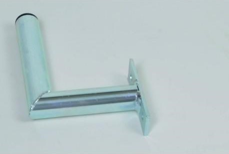 WFmetal Držák antény na zeď, galvanický zinek, délka 15cm, výška 20cm