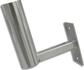 WFmetal Držák antény na zeď pro NanoStation, galvanický zinek, délka 14cm