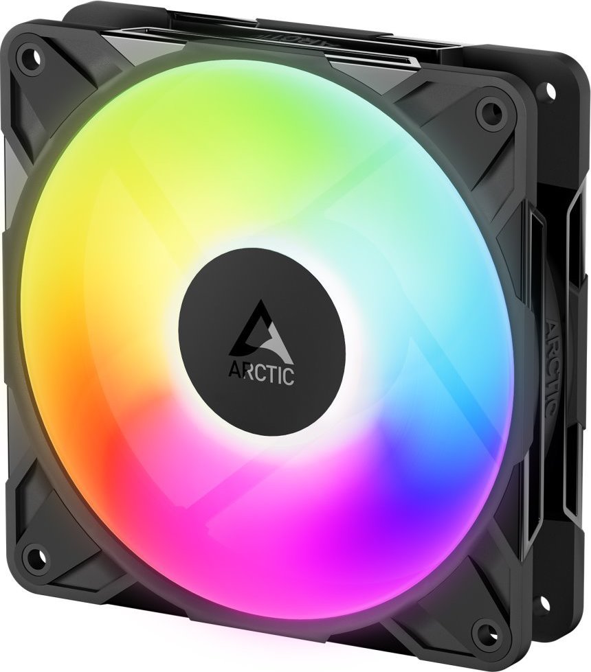 ARCTIC P12 Pro Reverse A-RGB - 120mm Case Fan with A-RGB - Reverse Impeller Design - FDB bearing - m