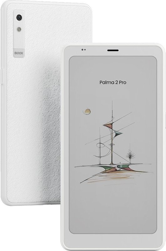 E-book ONYX BOOX PALMA 2 PRO COLOR, bílá, 6,13", 128GB, Dual SIM, GPS, Bluetooth, Android 15.0, E-in