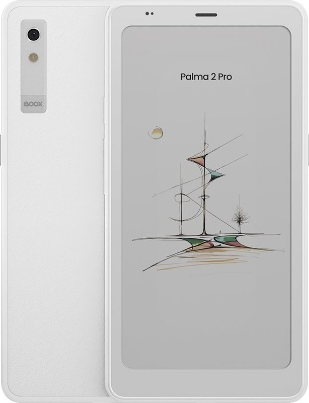 E-book ONYX BOOX PALMA 2 PRO COLOR, bílá, 6,13", 128GB, Dual SIM, GPS, Bluetooth, Android 15.0, E-in