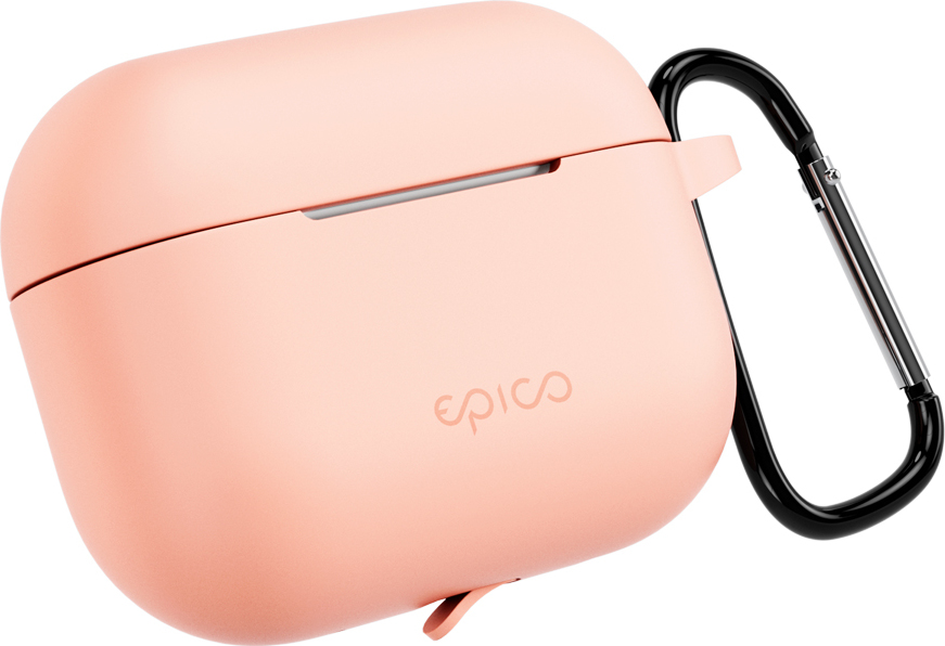 Epico pouzdro s karabinou AirPods Pro 3 - růžová