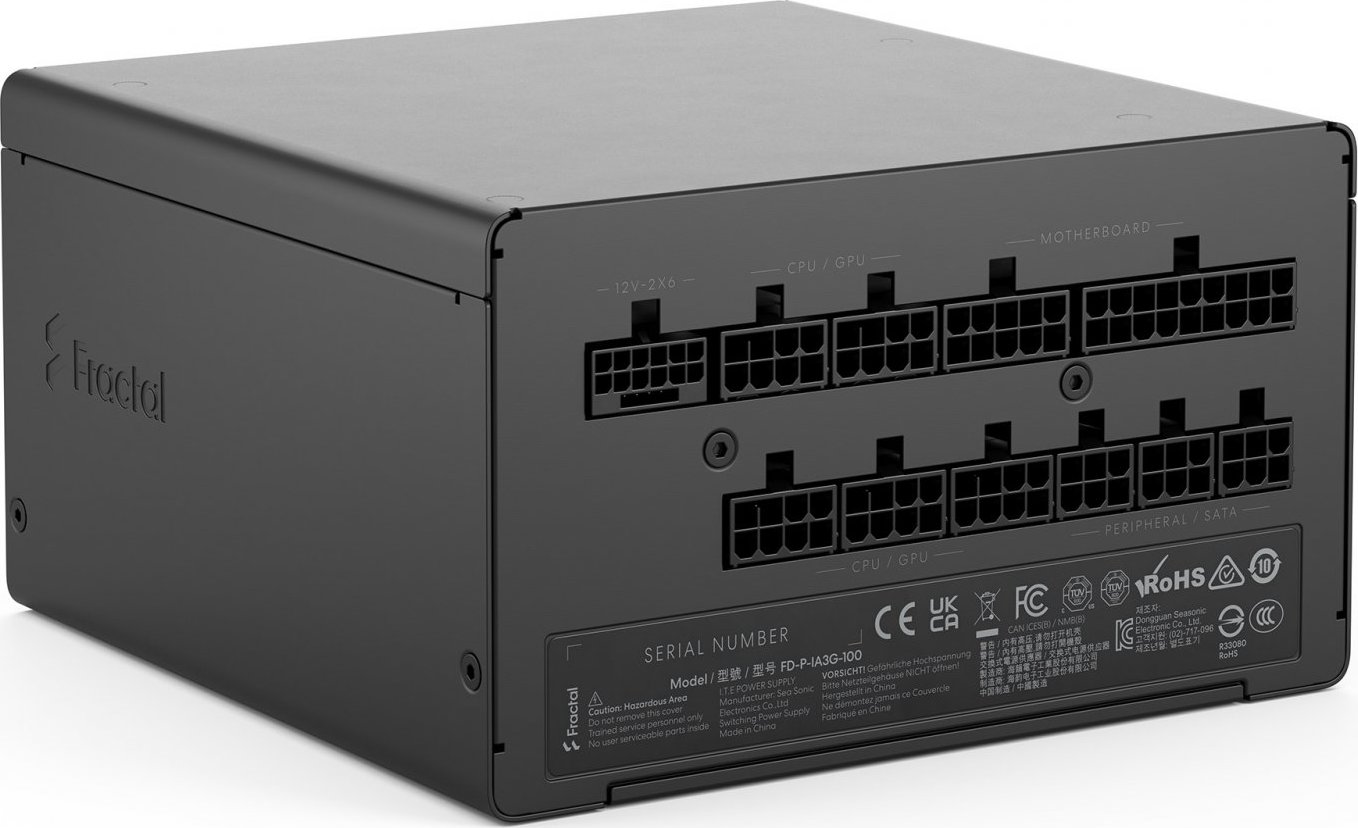 Fractal Design Fractal Ion 3/1000W/ATX 3.1/80PLUS Gold/Modular/Retail
