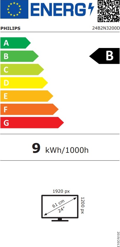 PHILIPS Philips/24B2N3200D/24,1"/IPS/FHD/100Hz/4ms/Černá/5R
