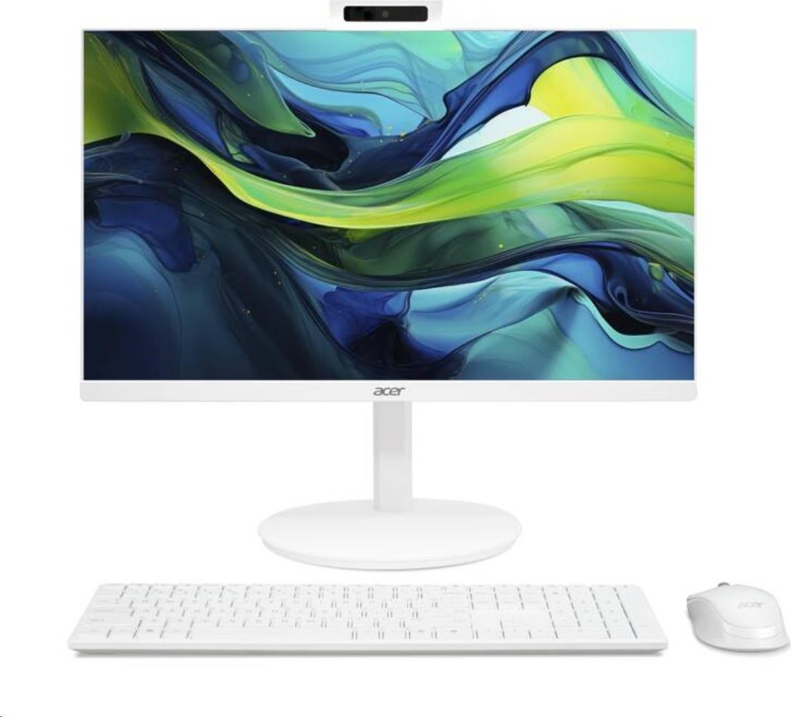 ACER PC AiO Aspire C27A-GRPL_JUWCU5120U_90W,Core5 120U,27" FHD,16GB,1TB SSD,Intel,Linux,White