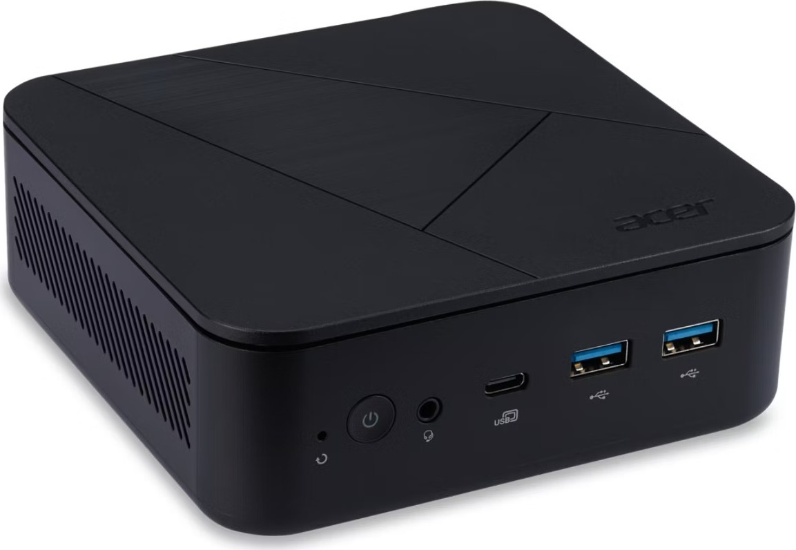 Acer NUC/Veriton N1502G-13U5U BAREBONE/Mini/5-120U/Bez RAM/Intel int/bez OS/1R