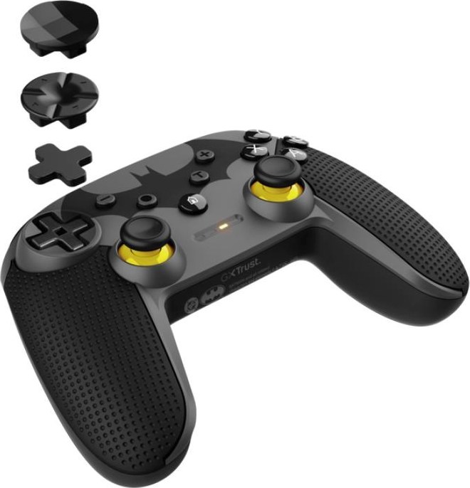 TRUST Gamepad GXT 542BM Muta Batman, pro Nintendo Switch, Bluetooth, černá