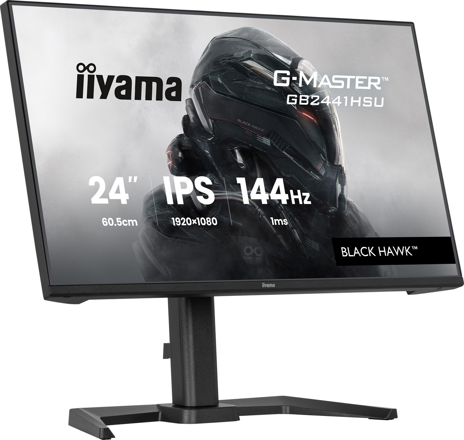 iiyama G-Master/GB2441HSU-B1/23,8"/IPS/FHD/144Hz/1ms/Černá/3R