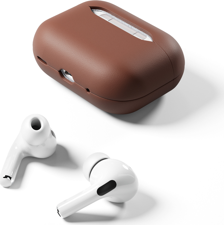 Epico kožené pouzdro AirPods Pro 3 - hnědá