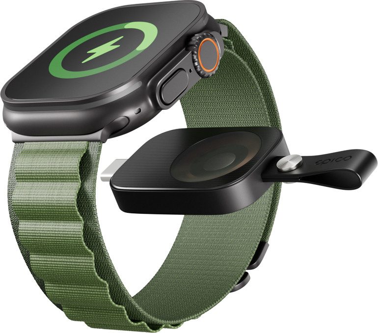 Epico UltraBase mini USB-C nabíječka Apple Watch EO20