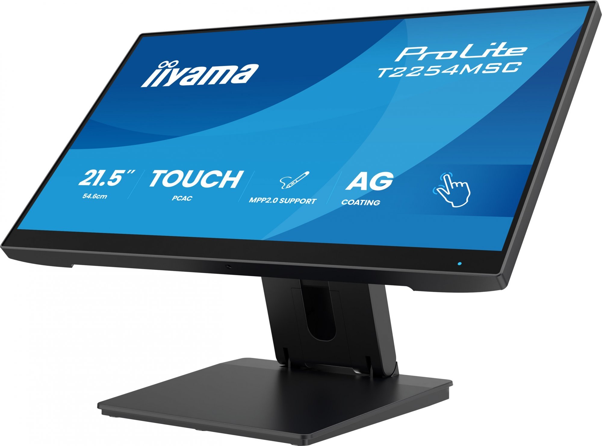 22" LCD iiyama T2254MSC-B2AG:IPS,FHD,HDMI,DP