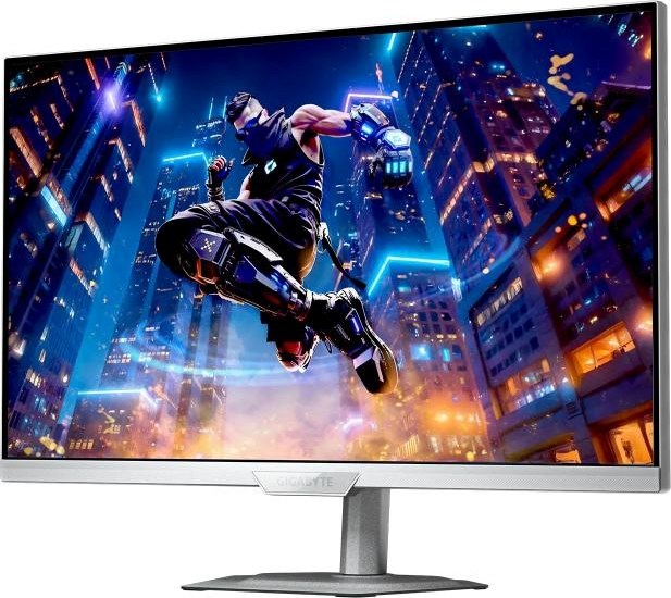 GIGABYTE LCD - 27" Gaming monitor M27UP ICE, SS IPS, 3840x2160 UHD, 160Hz, 1000:1, 350cd/m2, 1ms, 2xHDMI, 1xDP, bílá