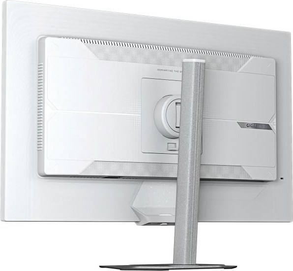 GIGABYTE LCD - 27" Gaming monitor M27UP ICE, SS IPS, 3840x2160 UHD, 160Hz, 1000:1, 350cd/m2, 1ms, 2xHDMI, 1xDP, bílá