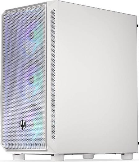 ENDORFY Case Arx 500 ARGB, Průhledná bočnice, ATX, 4x140mm ARGB Fan, bílá
