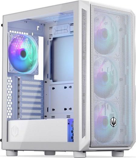ENDORFY Case Arx 500 ARGB, Průhledná bočnice, ATX, 4x140mm ARGB Fan, bílá