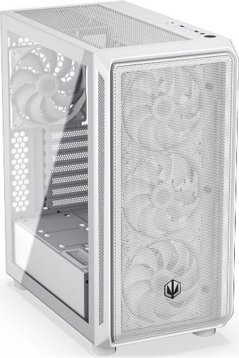 ENDORFY Case Arx 500 ARGB, Průhledná bočnice, ATX, 4x140mm ARGB Fan, bílá