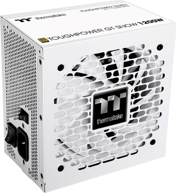 THERMALTAKE zdroj 1200W Toughpower GT, 120mm, Plně modulární, 80+ Gold, bílá