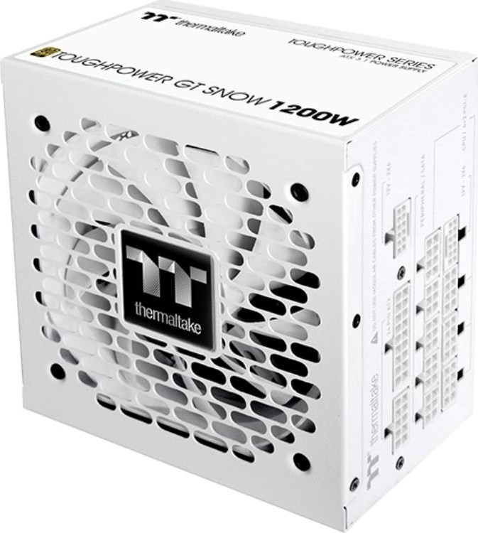 THERMALTAKE zdroj 1200W Toughpower GT, 120mm, Plně modulární, 80+ Gold, bílá