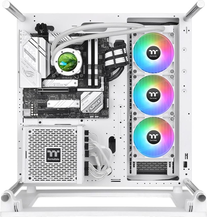 THERMALTAKE Vodní chladič TH360 V2 Ultra ARGB, 3x120mm ARGB, LGA1851, AM5, bílá