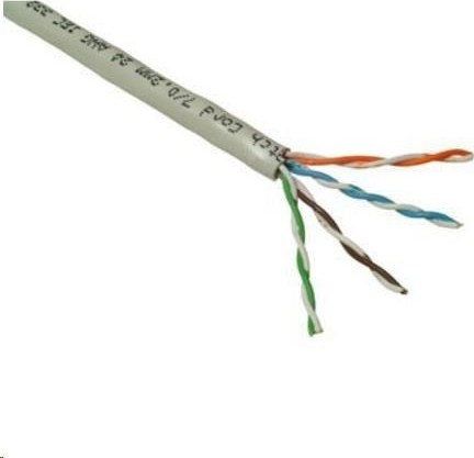 Planet UTP kabel PlanetElite, Cat5E, licna, PVC, Dca, šedý, 305m