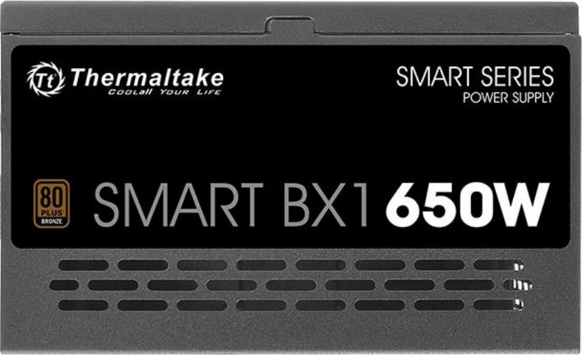 THERMALTAKE zdroj 650W Smart BX1 SE, 120mm, 80+ Bronze, černá