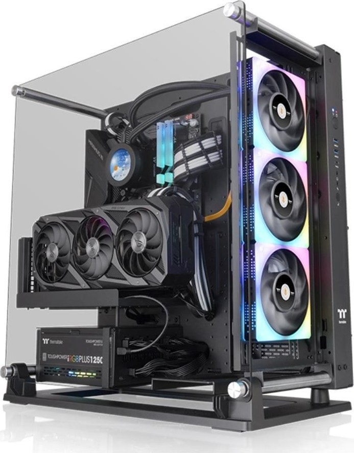 THERMALTAKE Case Core P3 TG Pro, ATX, Průhledná bočnice, černá
