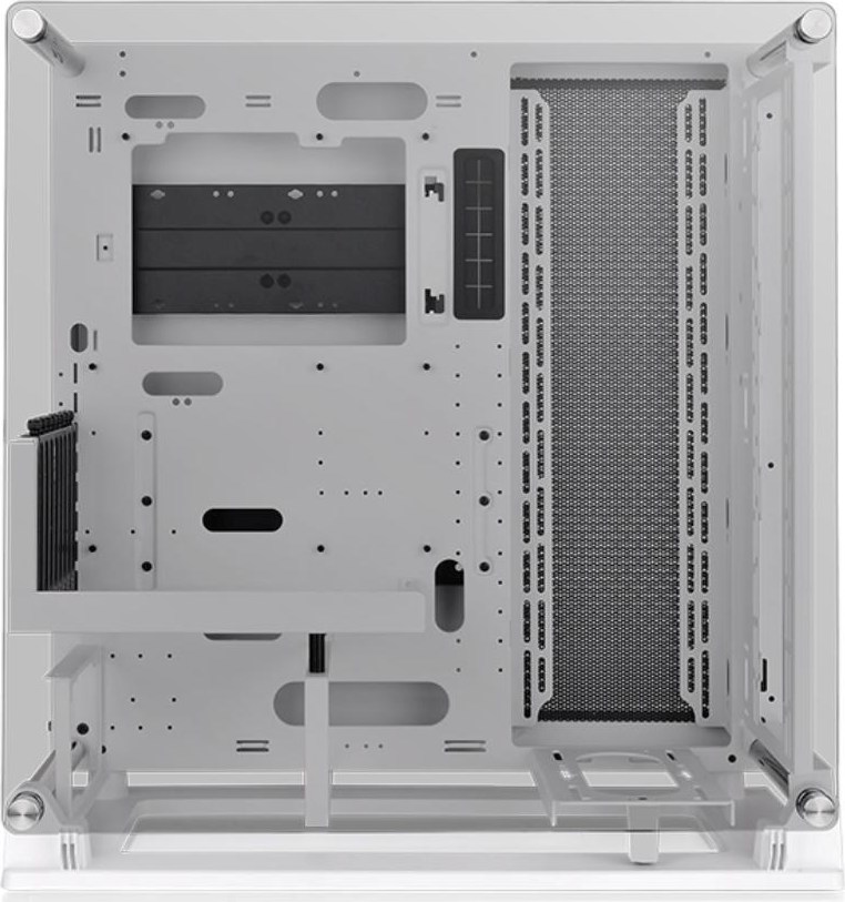 THERMALTAKE Case Core P3 TG Pro Snow, ATX, Průhledná bočnice, bílá