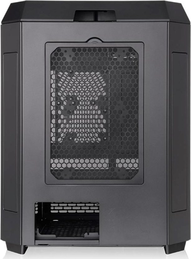 THERMALTAKE Case The Tower 600, ATX, Průhledná bočnice, 2x 140mm Fan, černá