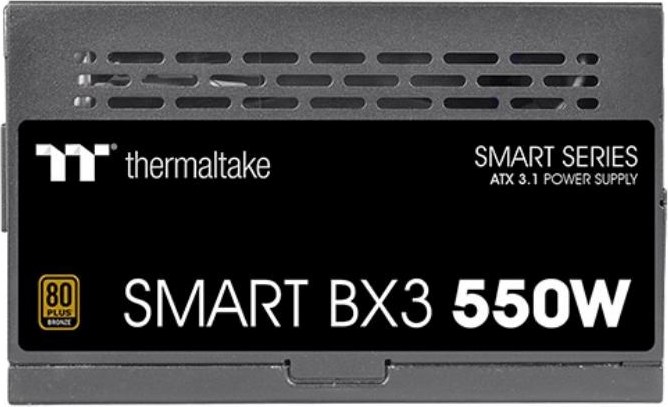 THERMALTAKE zdroj 550W Smart BX3, 120mm, 80+ Bronze, černá