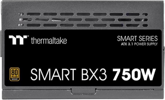 THERMALTAKE zdroj 750W Smart BX3, 120mm, 80+ Bronze, černá
