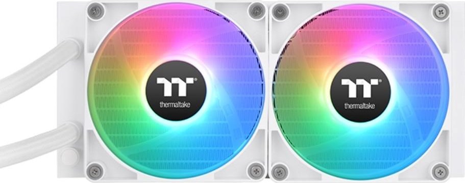 THERMALTAKE Vodní chladič TH240 V2 Ultra ARGB, 2x120mm ARGB, LGA1851, AM5, bílá
