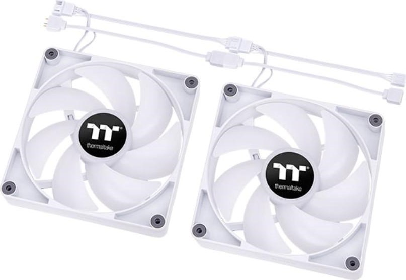 THERMALTAKE Ventilátor CT120 ARGB 2-Pack, 2x120mm, bílá