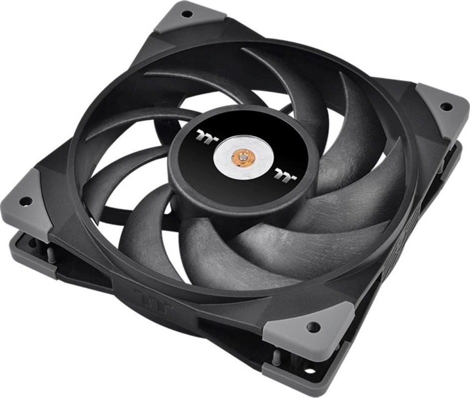 THERMALTAKE Ventilátor Toughfan 12 2-Pack, 2x120mm, černá