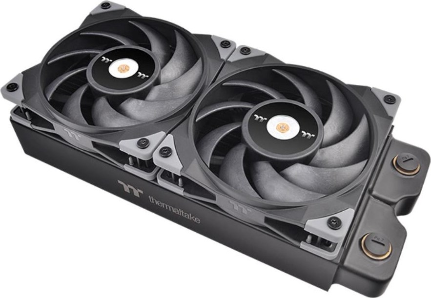THERMALTAKE Ventilátor Toughfan 12 2-Pack, 2x120mm, černá