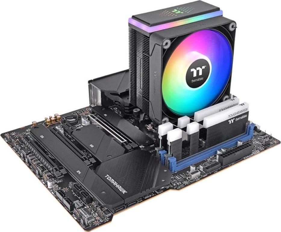THERMALTAKE Chladič CPU Astria 400 ARGB, 1x120mm, LGA1851, AM5, černá