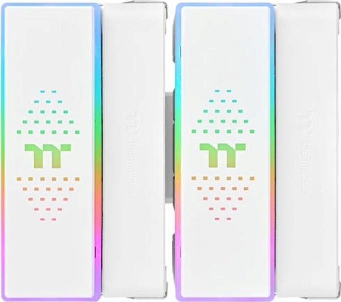 THERMALTAKE Chladič CPU Astria 600 ARGB, 2x120mm, LGA1851, AM5, bílá