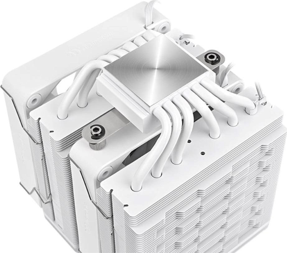 THERMALTAKE Chladič CPU Astria 600 ARGB, 2x120mm, LGA1851, AM5, bílá