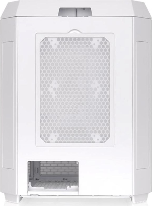 THERMALTAKE Case The Tower 600, ATX, Průhledná bočnice, 2x 140mm Fan, bílá