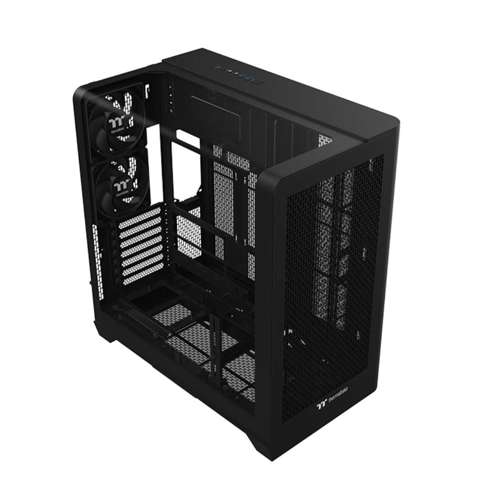THERMALTAKE Case View 390 Air, ATX, Průhledná bočnice, 2x 120mm Fan, černá