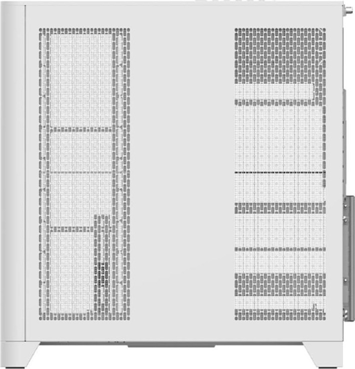 THERMALTAKE Case View 390 Air, ATX, Průhledná bočnice, 2x 120mm Fan, bílá