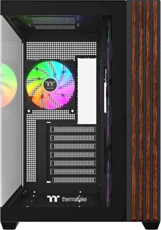 THERMALTAKE Case View 380 WS ARGB, Průhledná bočnice, černá