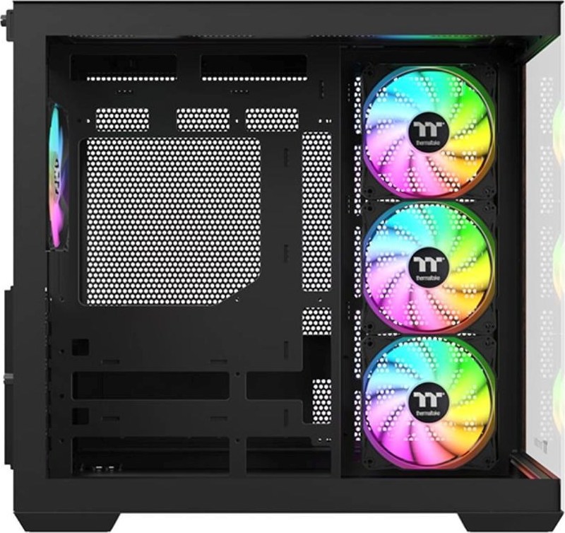 THERMALTAKE Case View 380 WS ARGB, Průhledná bočnice, černá