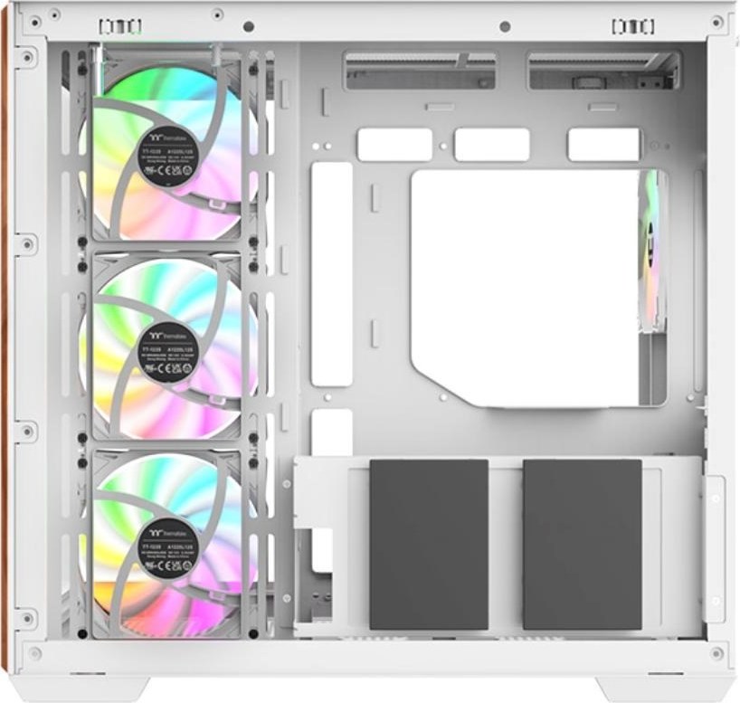 THERMALTAKE Case View 380 WS ARGB, Průhledná bočnice, bílá