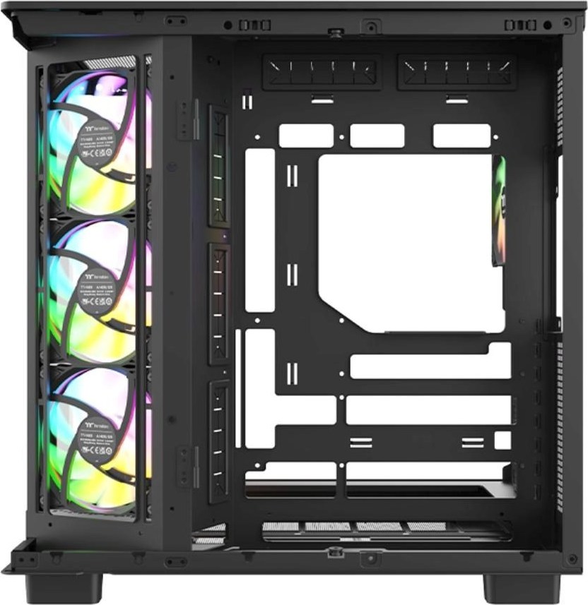 THERMALTAKE Case View 380 XL WS ARGB, Průhledná bočnice, černá